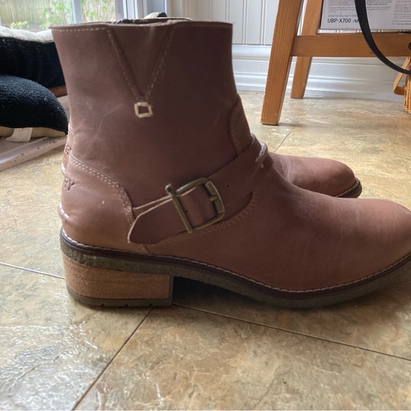 Sperry women’s seaport Brown Leather Ankle Boots - Picture 3 of 7